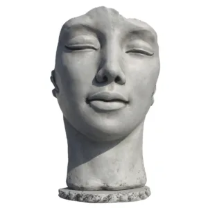 FIGURA PIEDRA ARTIFICIAL MAKARA - ÓXIDO