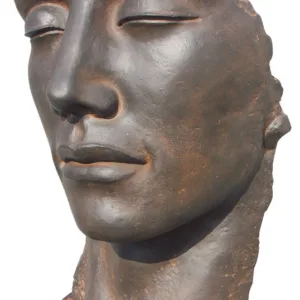 ESCULTURA PIEDRA ARTIFICIAL PAPARA - ÓXIDO