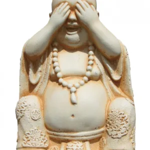 FIGURA PIEDRA ARTIFICIAL ORIENTAL NOYE - OCRE