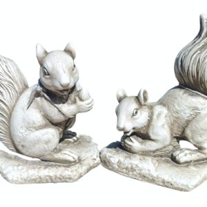 Imagen de las Figuras Ardilla Tic y Ardilla Tac juntas, mostrando la colección completa.